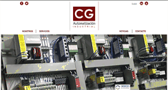 Desktop Screenshot of cgautomatizacion.com